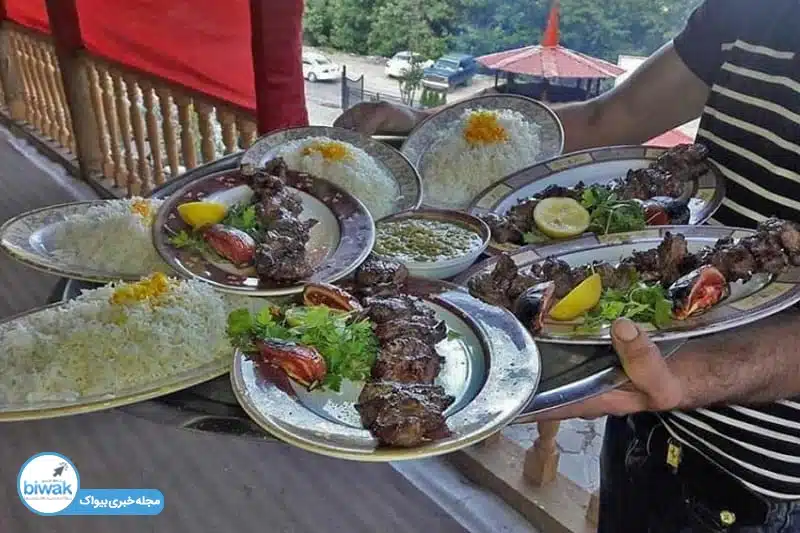 رستورانهای روستای جواهرده رامسر| یوتراوز